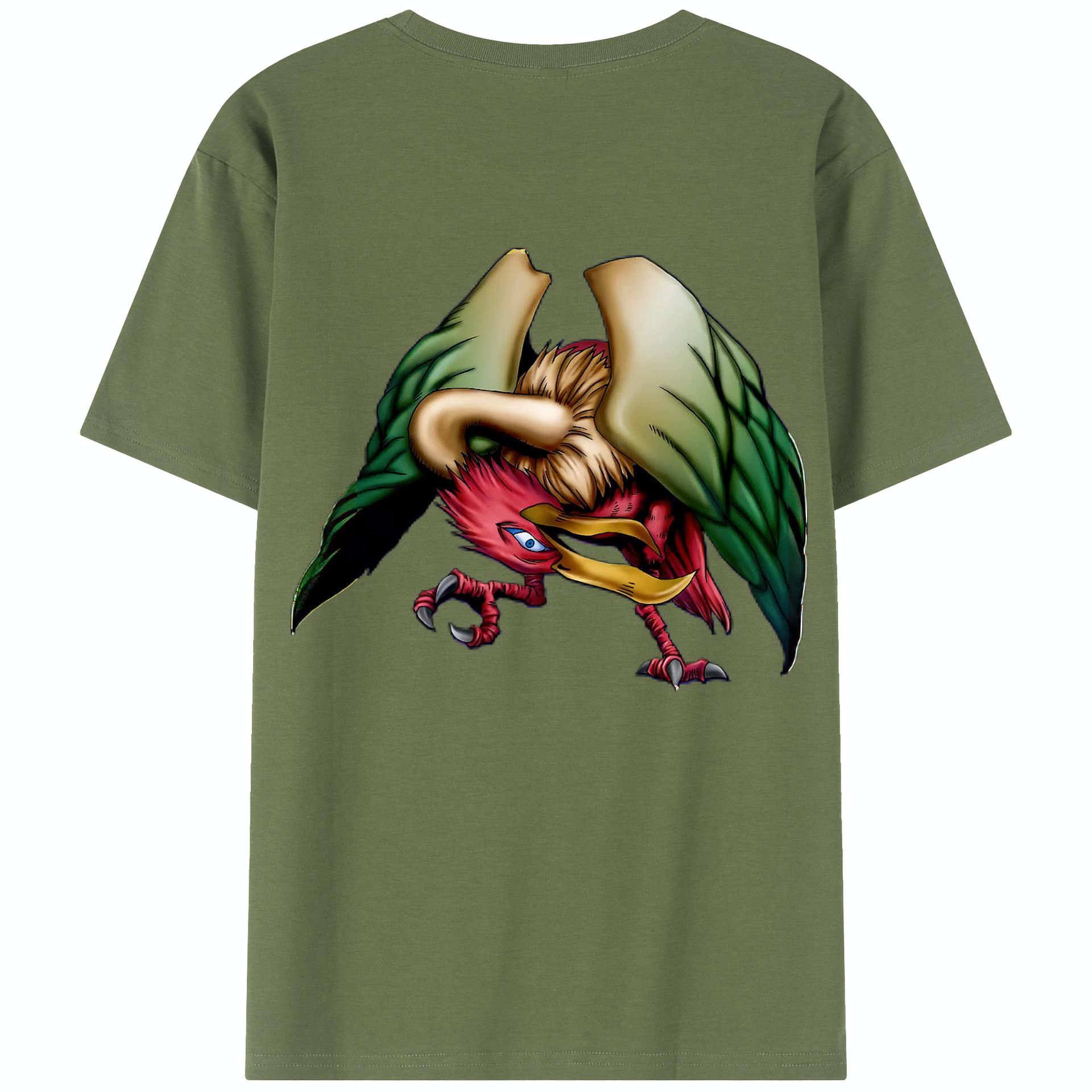 （画像用） 遊☆戯☆王 Yu-Gi-Oh! 綿100％半袖Tシャツ（背面プリント）